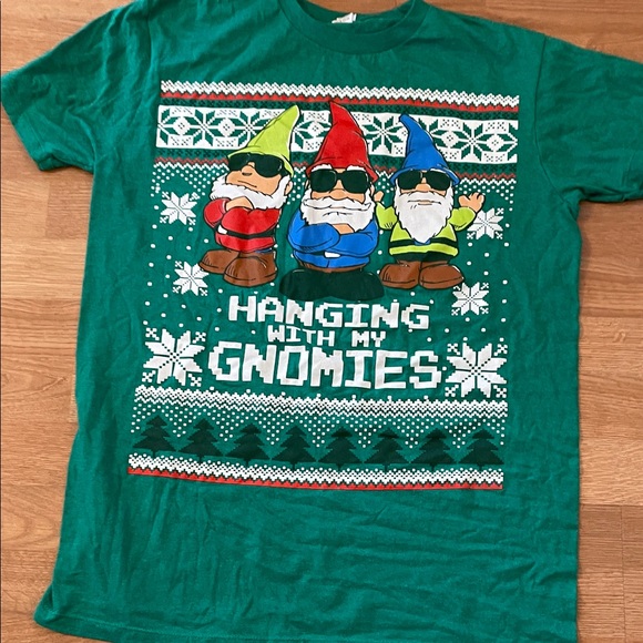 Green 'Hanging with My Gnomies' Graphic Tee - Picture 2 of 5